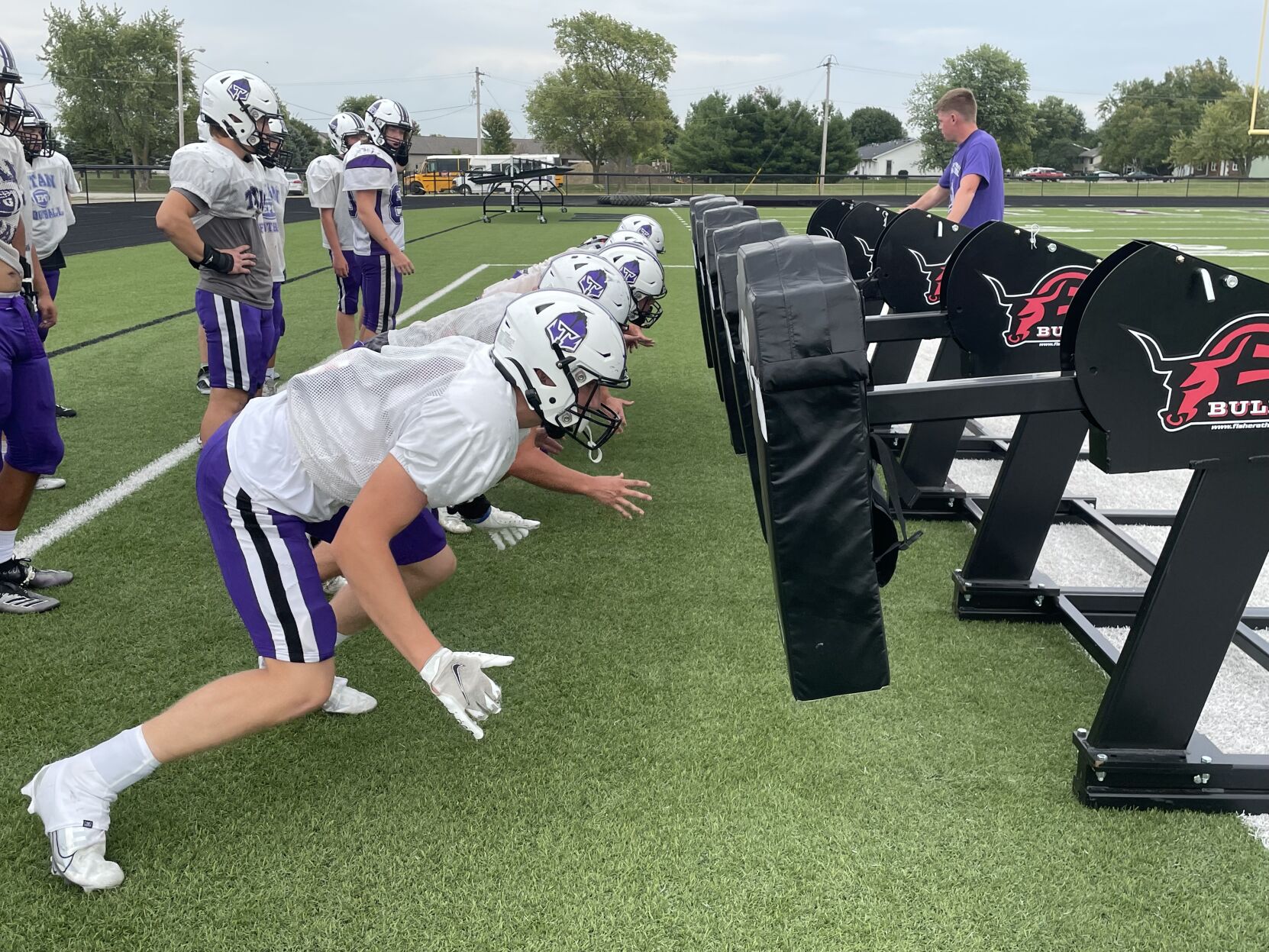 EPG football blocking sled
